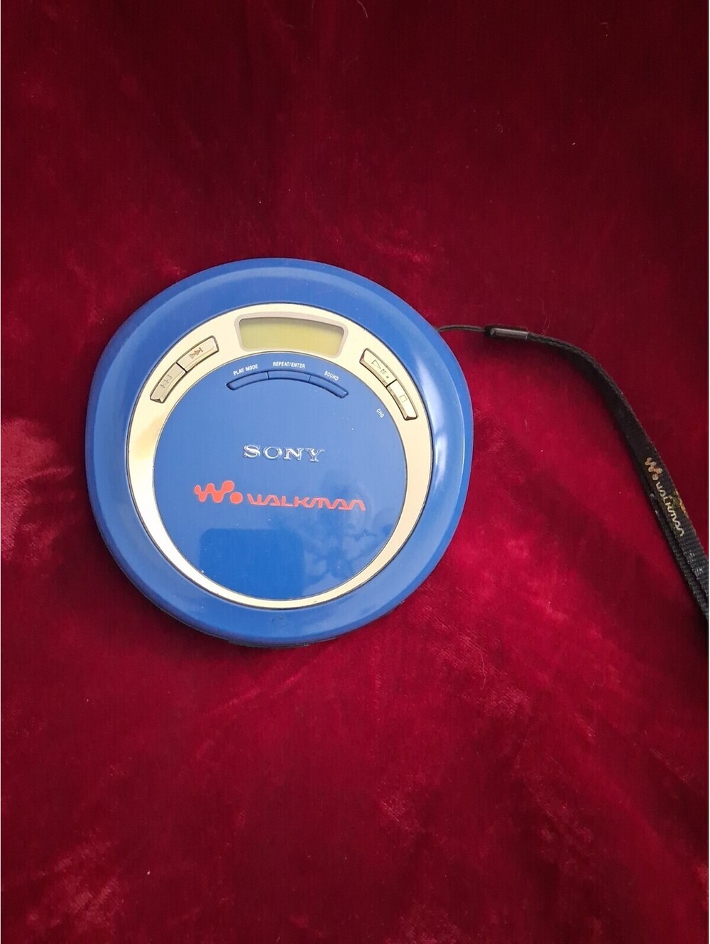 Sony D-EJ622 Walkman Discman Portable CD Player D-EJ622 Blue Untested